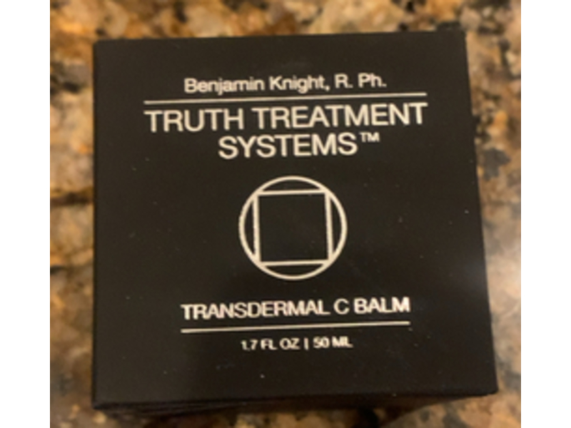 Truth Treatment Systems Transdermal C Balm, 1.7 fl oz/50 mL