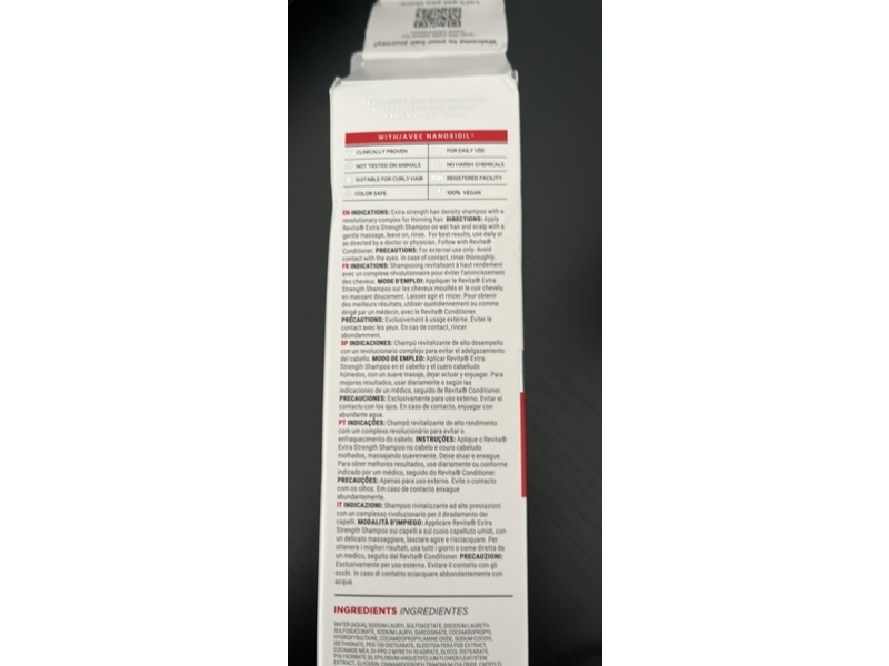 Ds Labs Revita Extra Srength Hair Density Shampoo, 7 fl oz/205 mL