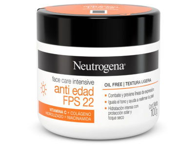 Neutrogena Face Care Intensive Anti-Aging, SPF 22, 100 g