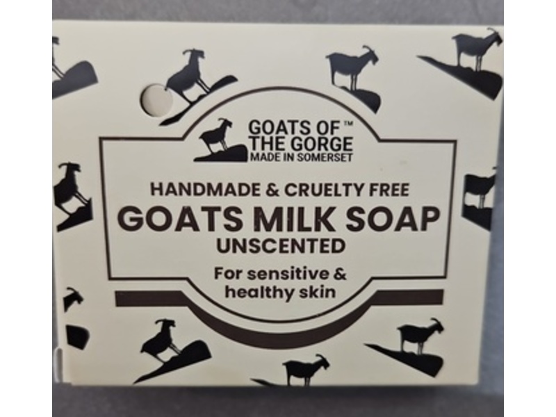Goats Of The Gorge Goat Milk Soap, Unscented, 90 g