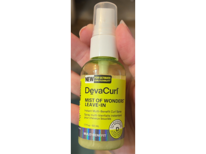 DevaCurl Leave-In Instant Multi-Benefit Curl Spray, Mist Of Wonders, 1.7 fl oz/50 mL