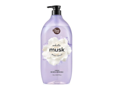 Shower Mate Body Wash, White Musk, 40.57 fl oz/1.2 L