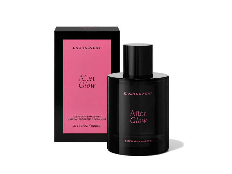 Each & Every Natural Fragrance Body Mist, After Glow Raspberry & Mandarin, 3.4 fl oz/100 mL