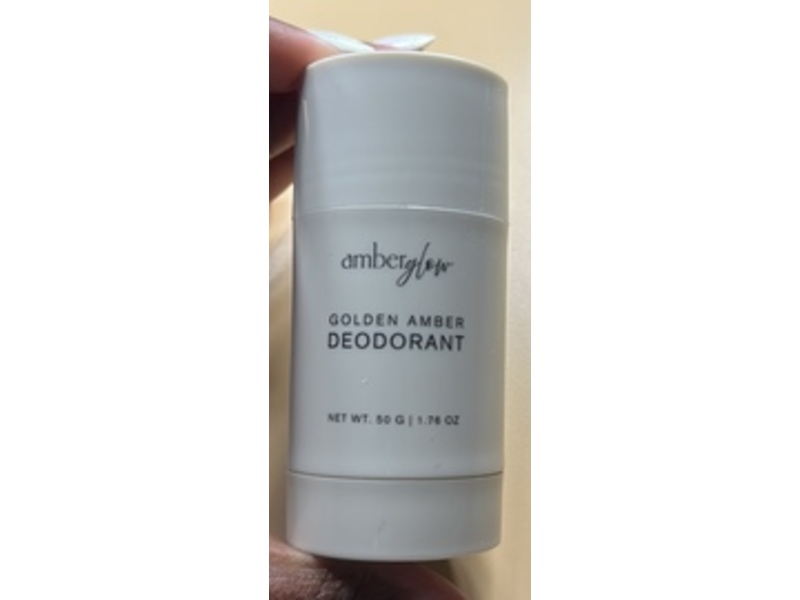 Amber Glow Deodorant, Golden Amber, 1.76 oz/50 g