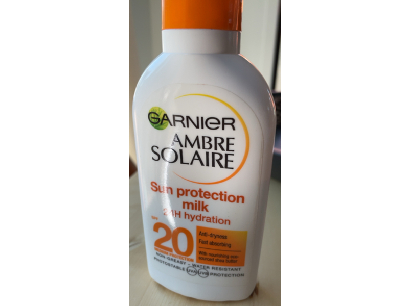 Garnier Ambre Solaire Sun Protection, SPF 20, 200 mL