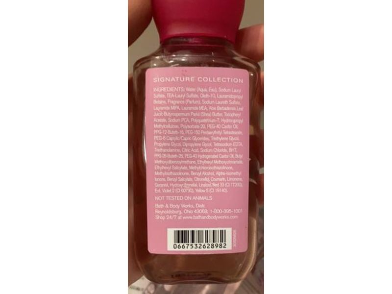 Bath & Body Works Paris Amour Shower Gel, Shea & Vitamin E, 3 fl oz/88 mL