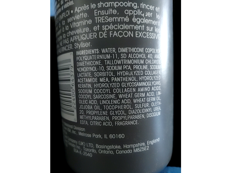 TRESemme European Leave-In Vitamin Treatment, 32 fl oz/946 mL