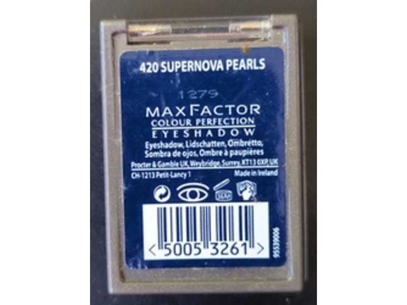 Max Factor Colour Perfection Eyeshadow, 420 Supernova Pearls