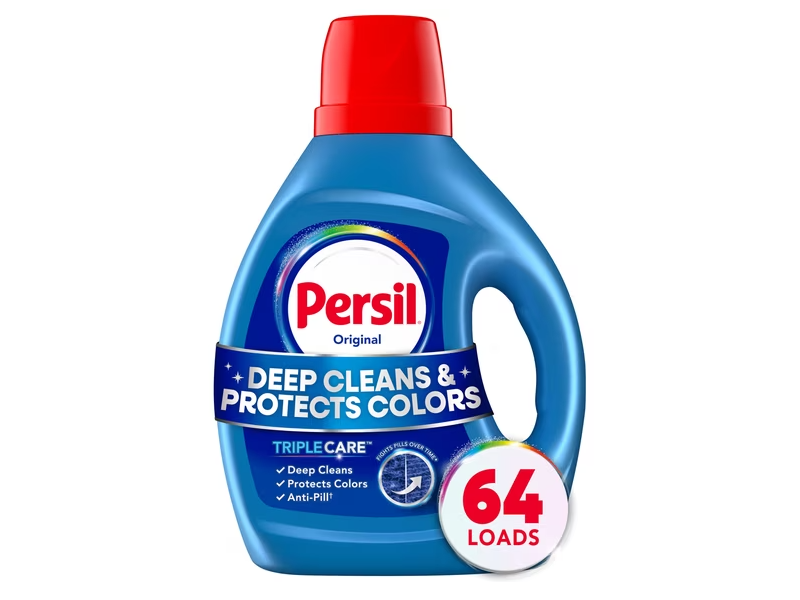 Persil Triple Care Detergent, Original, 64 Loads, 84 fl oz/2.84 L