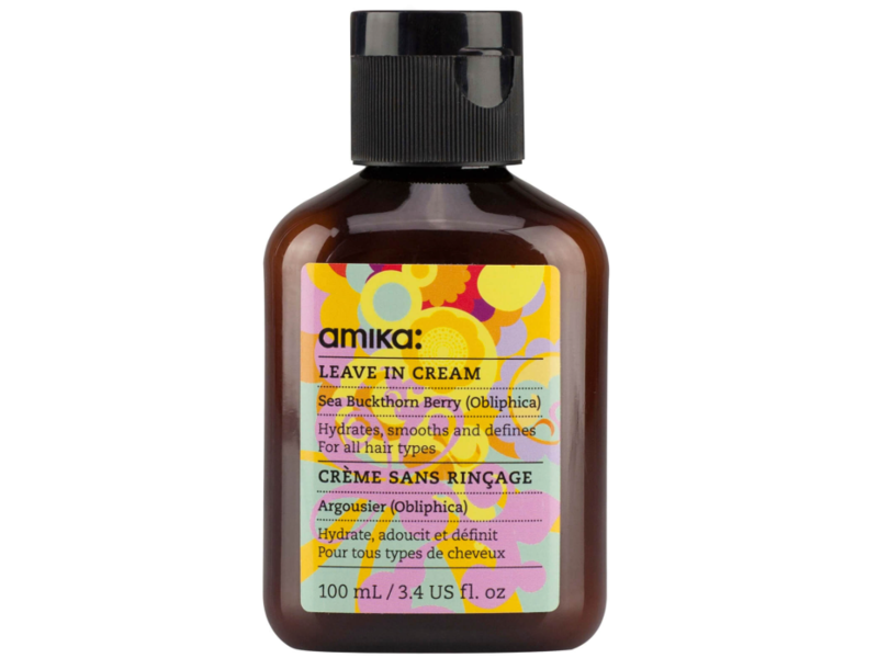 Amika Leave In Cream, Sea Buckthorn Berry, 3.4 fl oz/100 mL