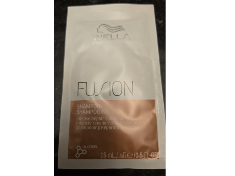 Wella Professionals Fusion Intense Repair Shampoo, 0.5 fl oz/15 mL