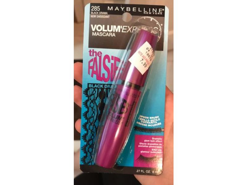 Maybelline New York The Falsies Volum' Express Mascara, 285 Black Drama, 0.27 fl oz/8 ml