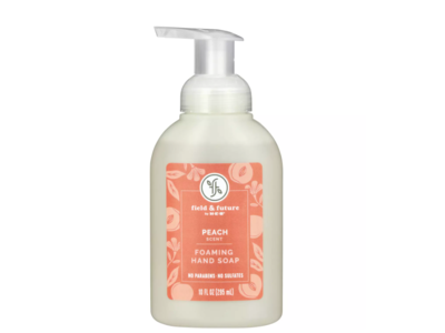 Field & Future By Heb Foaming Hand Soap, Peach Scent, 10 fl oz/295 mL