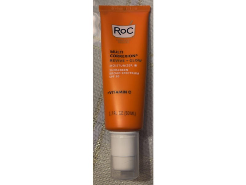 RoC Multi Correxion Revive + Glow Moisturizer, Vitamin C, SPF 30, 1.7 fl oz/50 mL