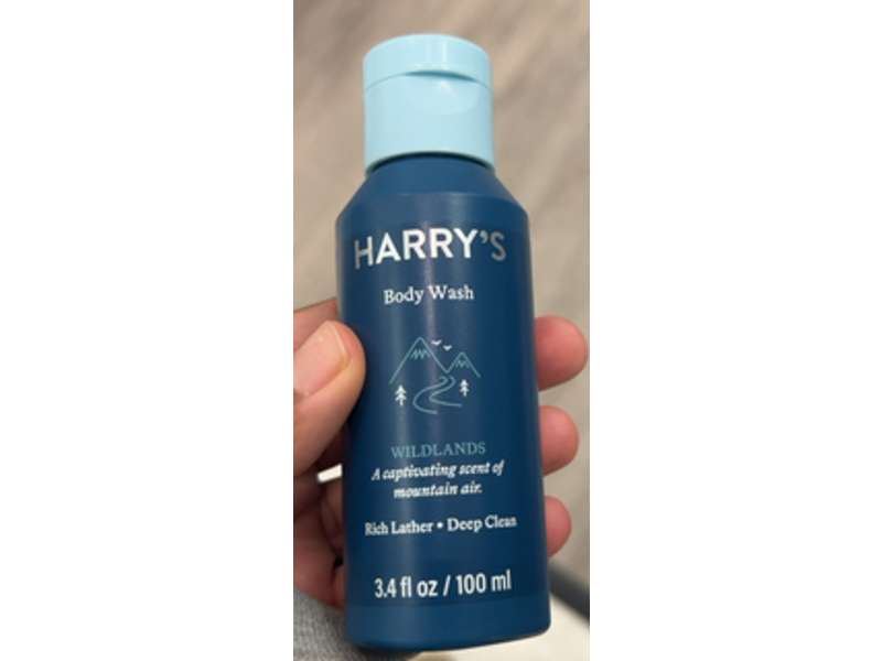 Harry's Wildlands Body Wash, 3.4 fl oz/100 mL