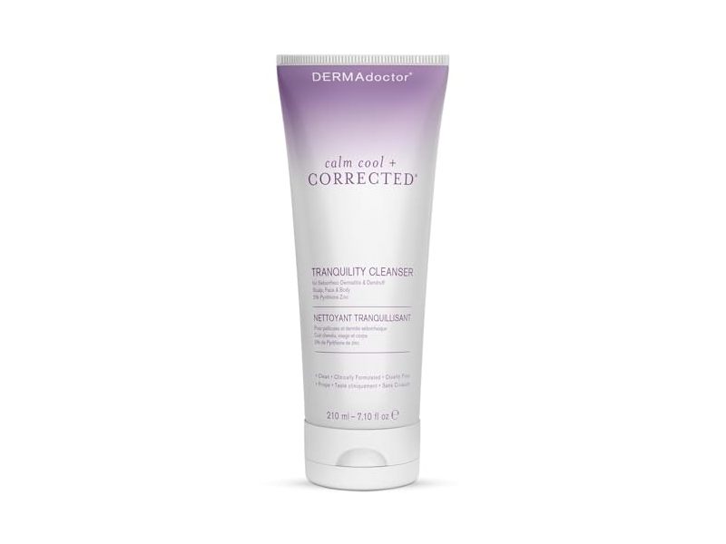 DERMAdoctor Calm Cool + Corrected Tranquility Cleanser, 7.10 fl oz/210 mL