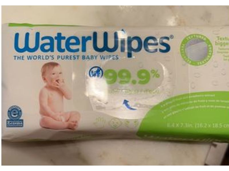 Water Wipes Baby Wipes, 60 Count