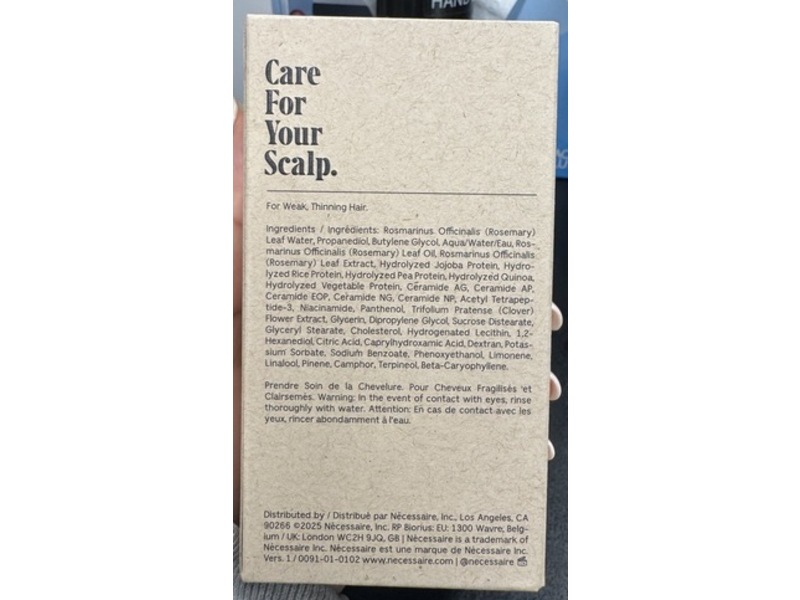 Necessaire Rosemary Serum, 1 fl oz/30 mL