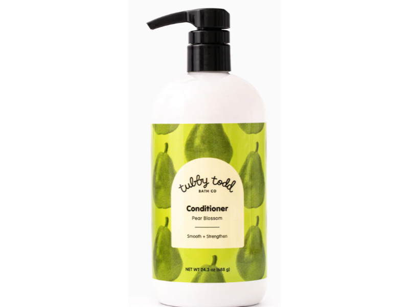 Tubby Todd Bath Co. Conditioner, Pear Blossom, 24.3 oz/688 g