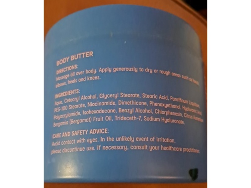 Oxx Bodycare Hydrating Body Butter, Niacinamide And Hyaluronic Acid, 300 mL