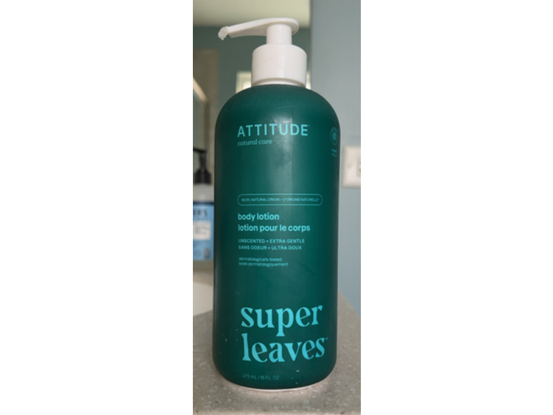 Attitude Super Leaves Body Lotion, 16 fl oz/473 mL
