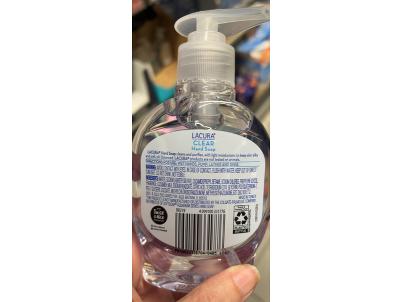 Lacura Clear Hand Soap, 7.5 fl oz/221 mL