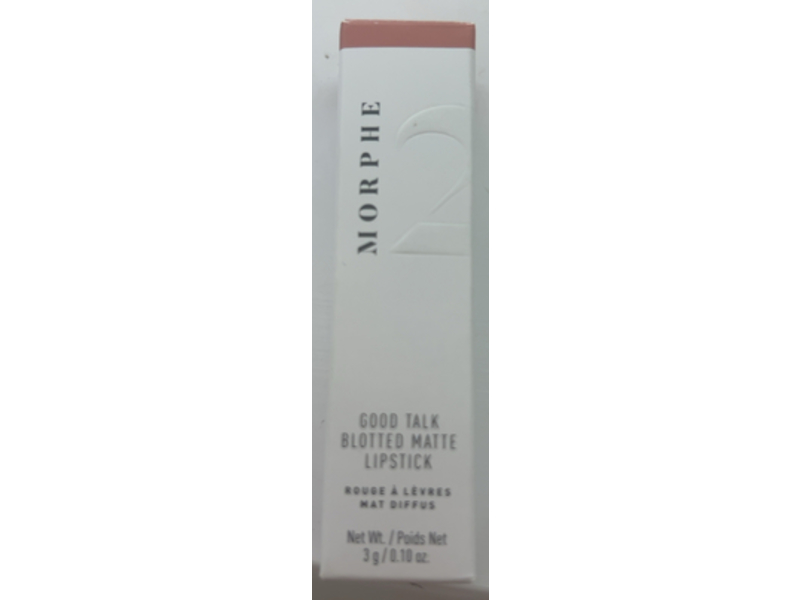 Morphe Good Talk Blotted Matte Lipstick, Cocoa Cutie, 0.10 oz/3 g