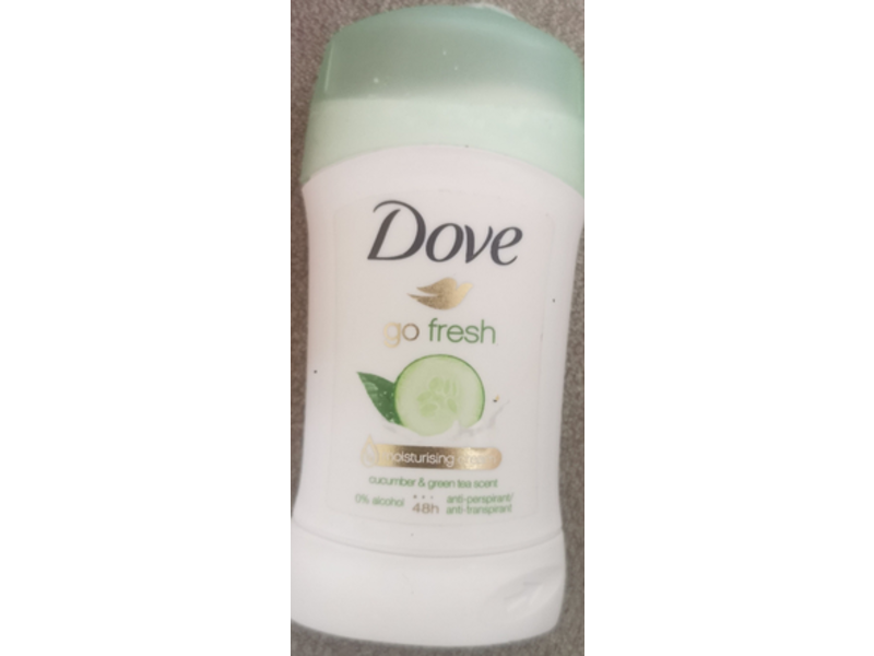 Dove Go Fresh Moisturising Cream, Cucumber & Green Tea Scent, 40 mL