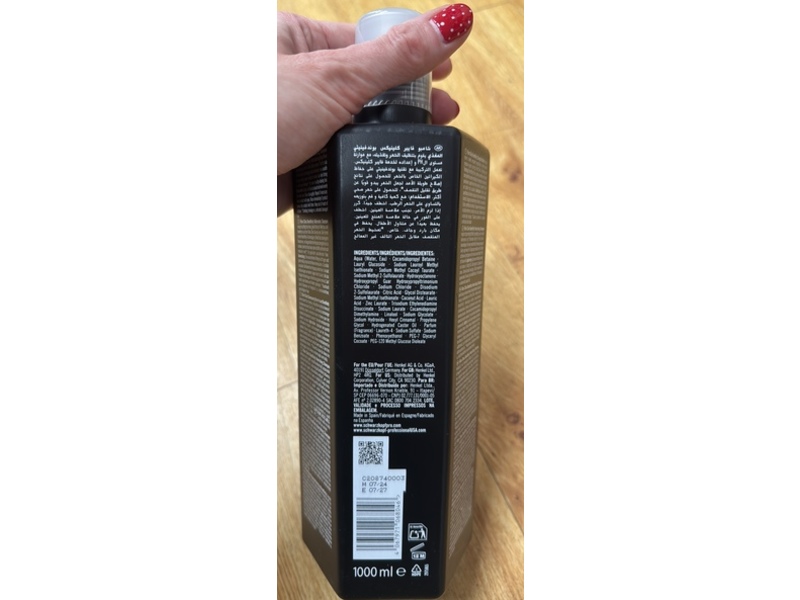 Schwarzkopf Professional Fibre Clinix Nourishing Shampoo, 33.8 fl oz/1 L