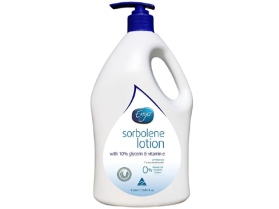 Enya Sorbolene Body Lotion, 10% Glycerin + Vitamin E, 33.8 fl oz/1 L