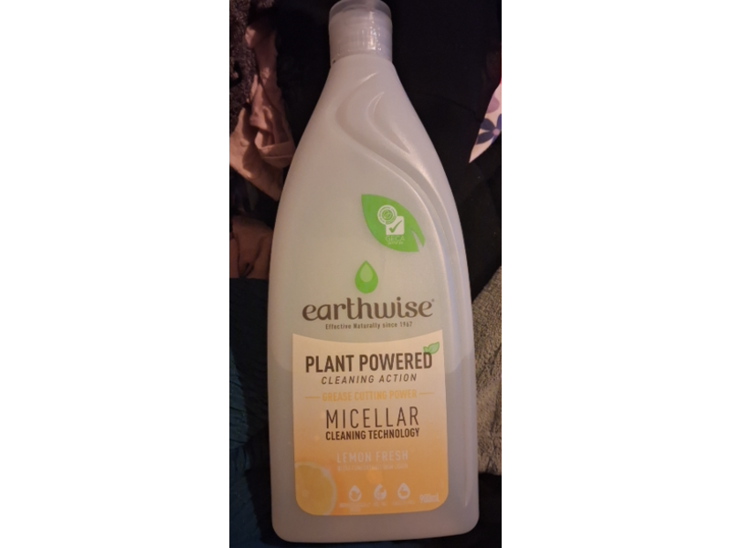 Earthwise Plant Powered Micellar, Lemon Fresh, 900 mL