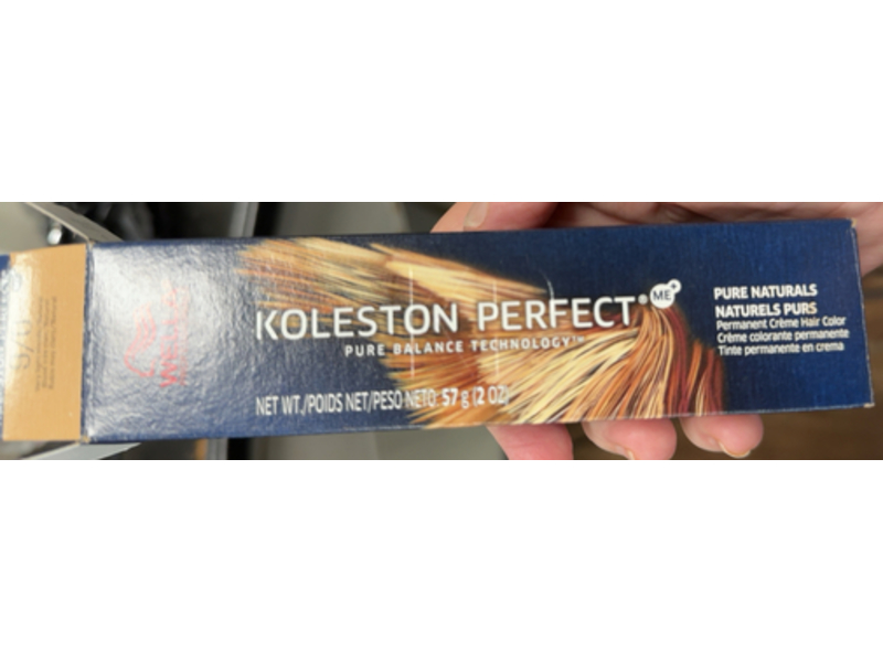 Wella Professionals Koleston Perfect Me+ Pure Naturals Permanent Creme Hair Color, 9 / 0 Very Light Blonde / Natural, 2 oz/57 g