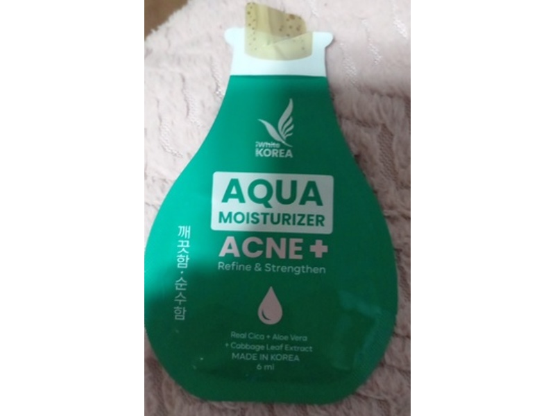 iWhite Korea Acne+ Aqua Moisturizer, 6 mL