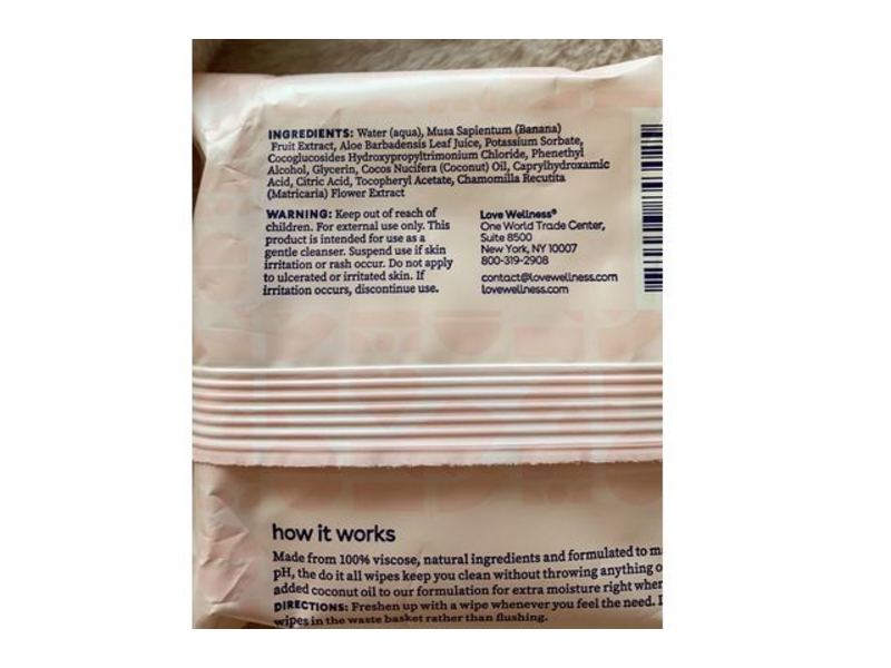 Love Wellness Do It All Wipes, 15 Ct