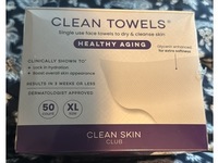Clean Skin Club Clean Towels, Healthy Aging, 50 Count - Image 3