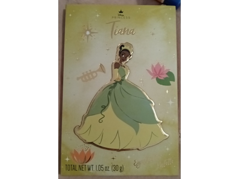 Disney Princess Eyeshadow Palette, Tiana, Voodoo, Gumbo, Firecracker, 1.05 oz/30 g