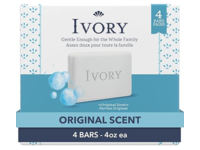 Ivory Gentle Bar Soap, Original Scent, 4 oz/113 g, Pack Of 4 - thumbnail 1