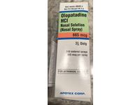 Olopatadine HCl Nasal Solution (Nasal Spray), 665 mcg, Apotex Corp. (RX) - thumbnail 2