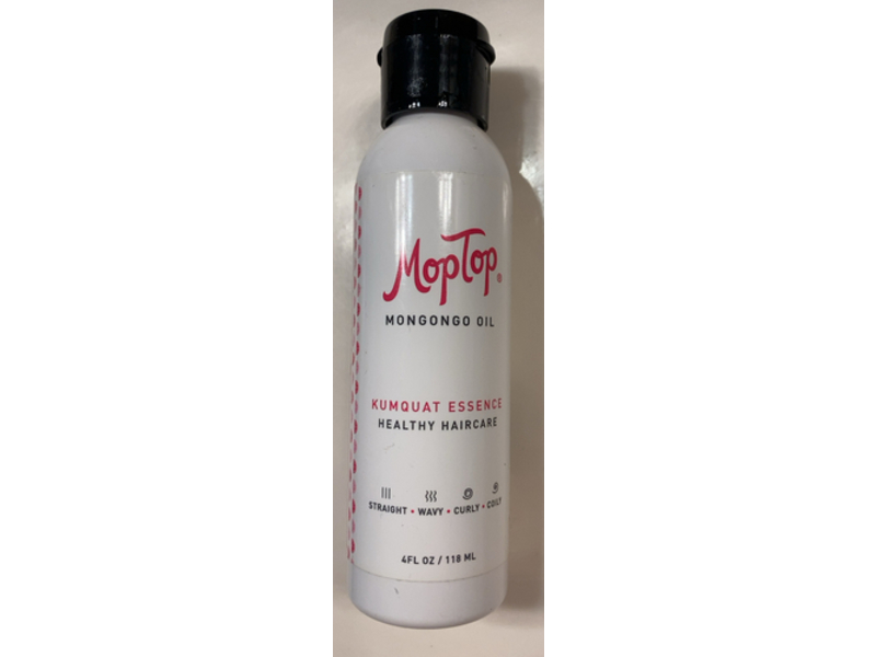 MopTop Kumquat Essence Healthy Haircare, Mongongo Oil, 4 fl oz/118 mL