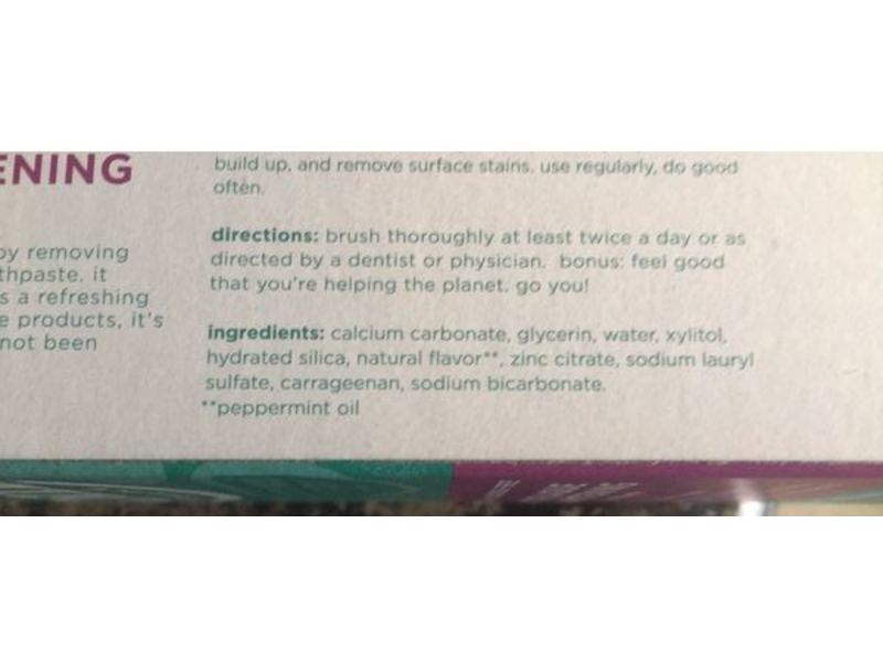 Tom's Of Maine Antiplaque & Whitening Toothpaste, Peppermint, 5.7 oz/161.5 g