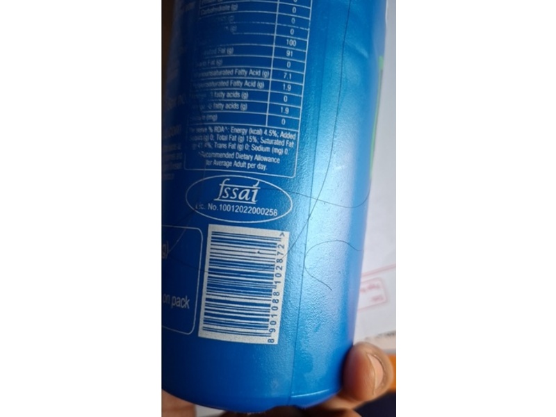 Parachute 100% Pure Coconut Oil, 600 mL