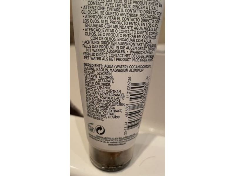 Ps... Charcoal Clean & Purify Mud to Foam Clenser, 5 fl oz/150 mL