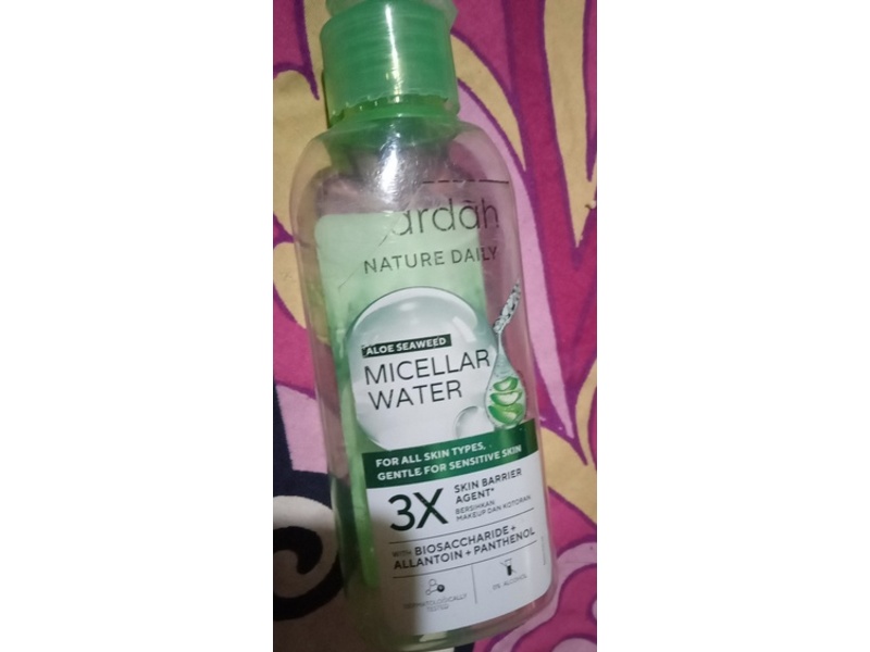 Wardah Micellar Water, Aloe Seaweed, 100 mL