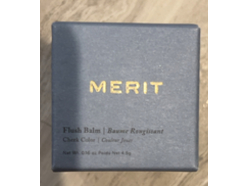 Merit Beauty Flush Balm Cheek Color, Soft Berry, 0.16 oz/4.5 g