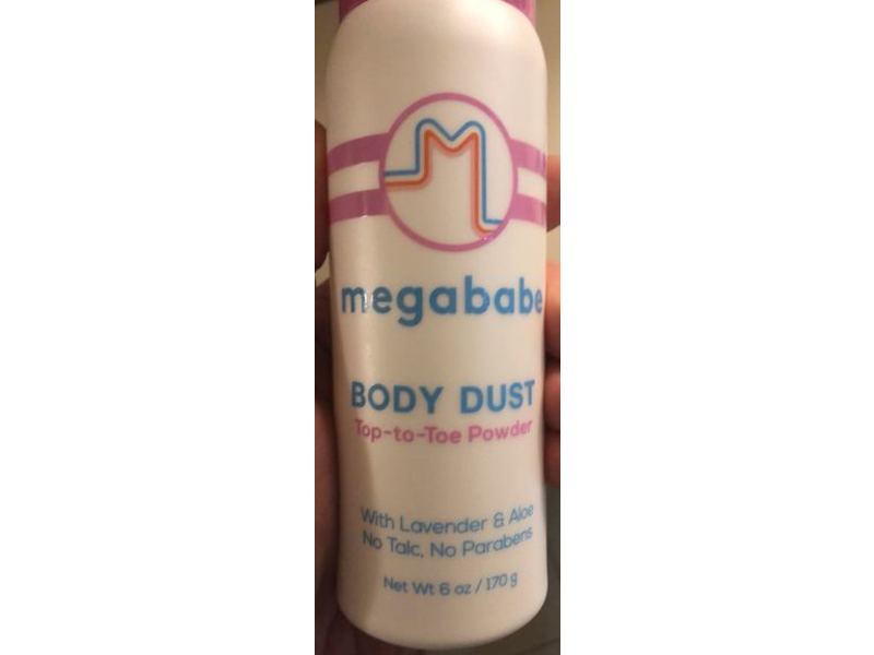 Megababe Body Dust Top To Toe Powder, Lavender & Aloe, 6 oz