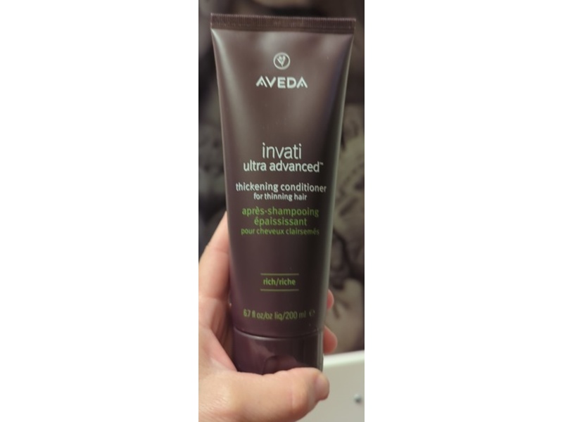 Aveda Invati Ultra Advanced Thickening Conditioner, Rich, 6.7 fl oz/200 mL