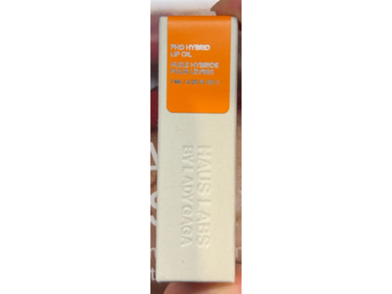 Haus Labs By Lady Gaga PhD Hybrid Lip Oil, Sheer Orange, 0.25 fl oz/7 mL