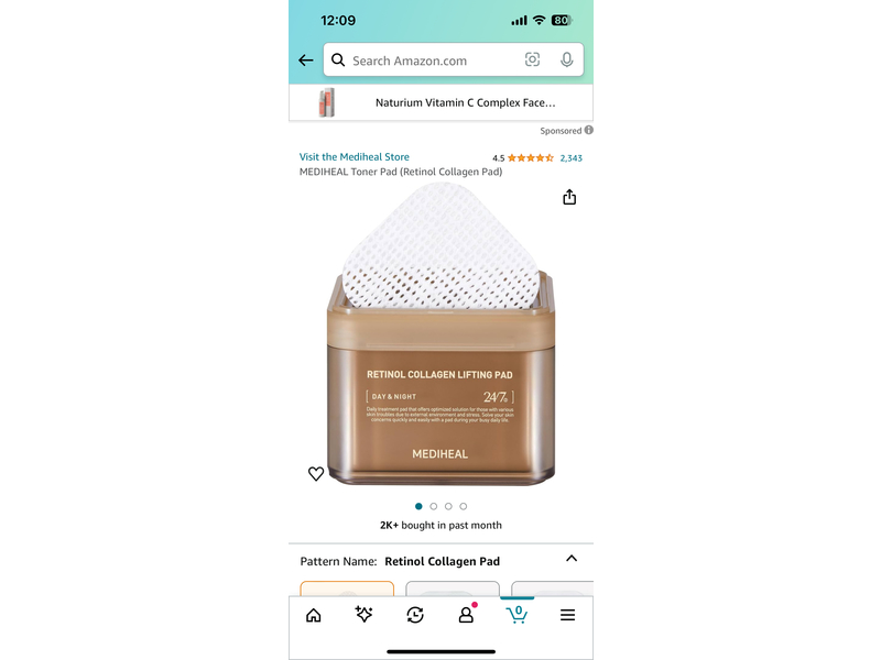 Mediheal Retinol Collagen Lifting Pad