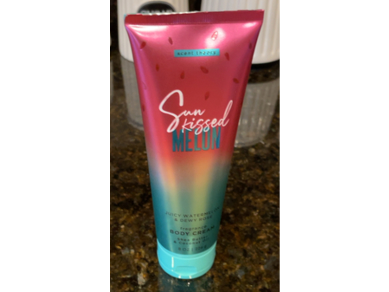 Scent Theory Sun Kissed Melon Body Cream, Shea Butter & Coocnut Oil, 8 oz/226 g
