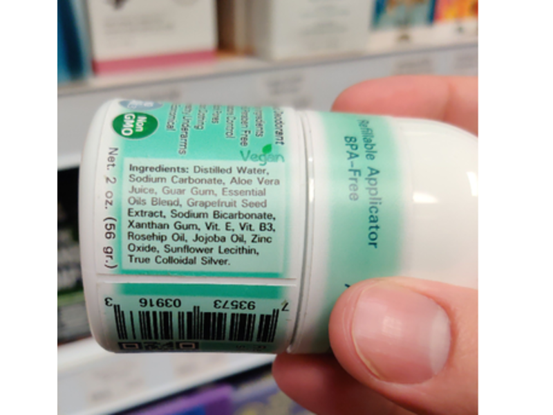 Silver Botanicals Silver Shield Deodorant ,Original Formula, 2 oz.